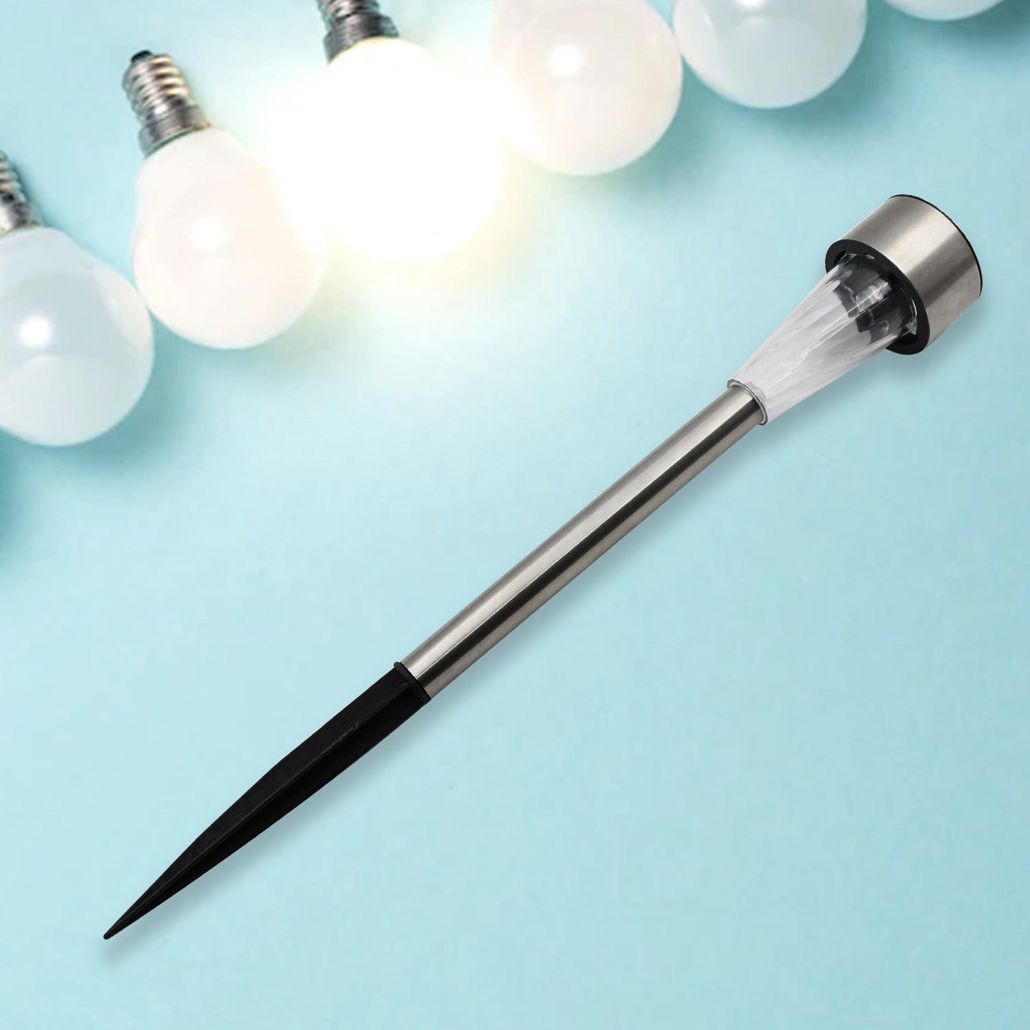 9140 Solar Panel Led Spike Spot Light Landscape Garden Yard Path Lawn Outdors Solar Lamps (MOQ :- 24) 9140 Solar Panel Led Spike Spot Light Landscape Garden Yard Path Lawn Outdors Solar Lamps (MOQ :- 24)